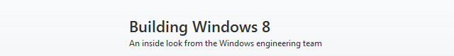 building windows 8 blog