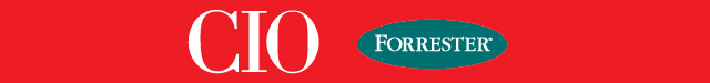 cio.com and forrester logos